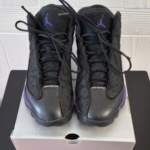Jordan 13 Retro Black and Purple